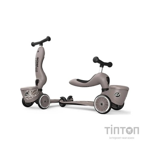 Самокат Scoot&Ride Highwaykick-1 Lifestyle коричневий (SR-210621-BROWNLINES)