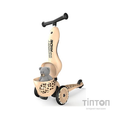 Самокат Scoot&Ride Highwaykick-1 Lifestyle леопард (SR-210621-LEOPARD)