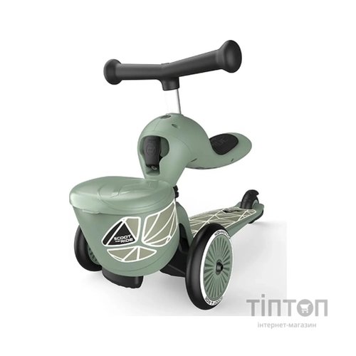Самокат Scoot&Ride Highwaykick-1 Lifestyle зелений (SR-210621-GREENLINES)