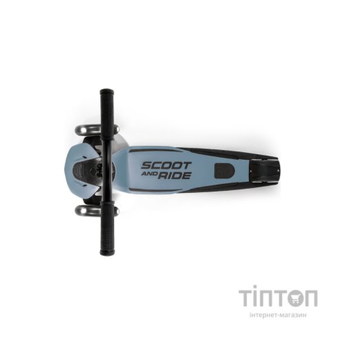 Самокат Scoot&Ride Highwaykick 5 LED Steel (SR-190117-STEEL)