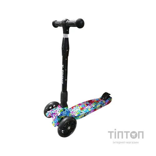 Самокат X-TREME KS-229WF RACE чорний (127349)