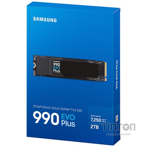 SAMSUNG 990 EVO Plus, 2TB, MZ-V9S2T0BW