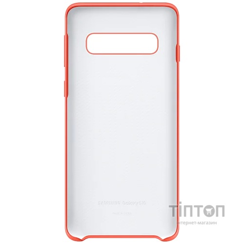 Samsung Silicone Cover для Galaxy S10 (G973) [Berry Pink (EF-PG973THEGRU)]