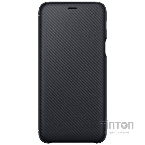 Samsung Wallet Cover для Galaxy A6+ (A605) [Black (EF-WA605CBEGRU)]
