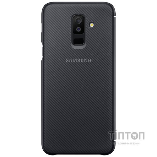 Samsung Wallet Cover для Galaxy A6+ (A605) [Black (EF-WA605CBEGRU)]