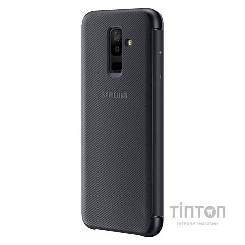 Samsung Wallet Cover для Galaxy A6+ (A605) [Black (EF-WA605CBEGRU)]