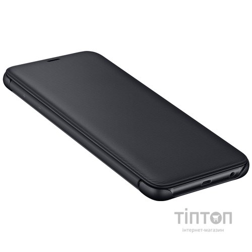 Samsung Wallet Cover для Galaxy A6+ (A605) [Black (EF-WA605CBEGRU)]