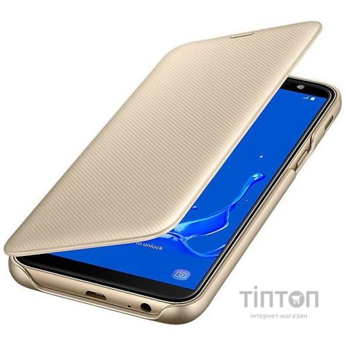 Samsung Wallet Cover для Galaxy J6 (J600) [Gold (EF-WJ600CFEGRU)]