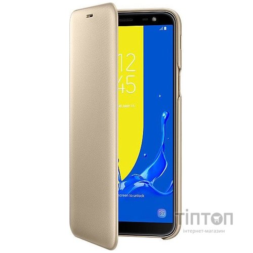 Samsung Wallet Cover для Galaxy J6 (J600) [Gold (EF-WJ600CFEGRU)]