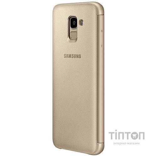 Samsung Wallet Cover для Galaxy J6 (J600) [Gold (EF-WJ600CFEGRU)]
