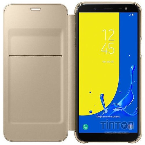 Samsung Wallet Cover для Galaxy J6 (J600) [Gold (EF-WJ600CFEGRU)]