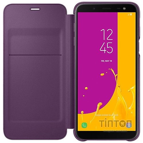 Samsung Wallet Cover для Galaxy J6 (J600) [Violet (Lavender) (EF-WJ600CVEGRU)]