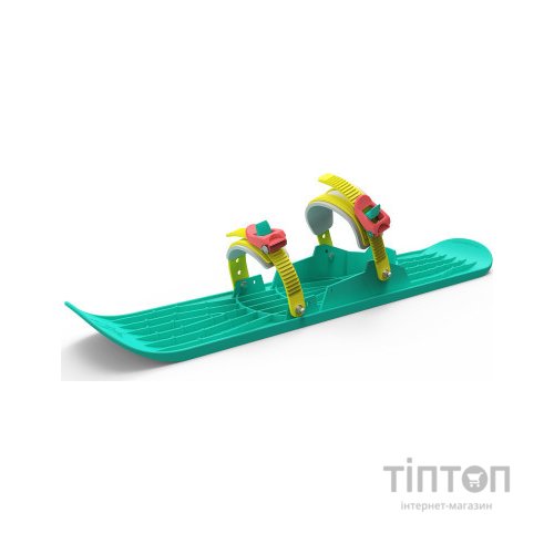 Санки Plastkon OneFoot Miniski Монолижа блакитна (49651)