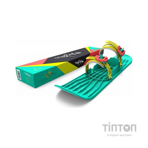 Санки Plastkon OneFoot Miniski Монолижа блакитна (49651)