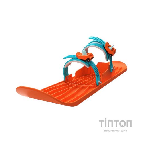 Санки Plastkon OneFoot Miniski Монолижа помаранчева (49653)