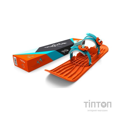 Санки Plastkon OneFoot Miniski Монолижа помаранчева (49653)