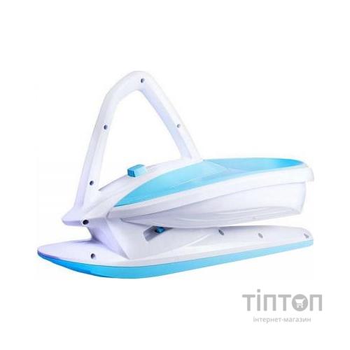 Санки Plastkon Skidrifter білі з блакитним (49098)