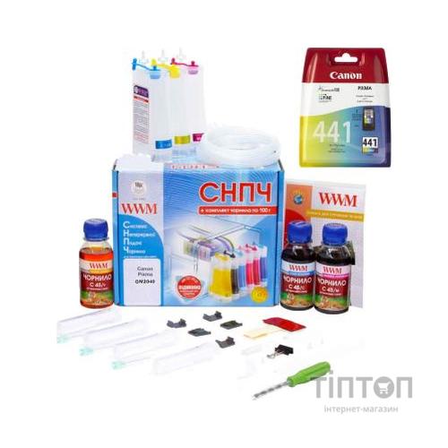 СБПЧ WWM Canon Pixma GM2040 + CL441 (IS.0132)