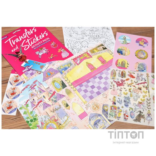 Набір для творчості Scribble down Набір перевідних наклейок з онлайн додатком Казка про принце (SD/21)