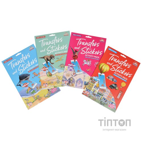 Набір для творчості Scribble down Набір перевідних наклейок з онлайн додатком Казка про принце (SD/21)