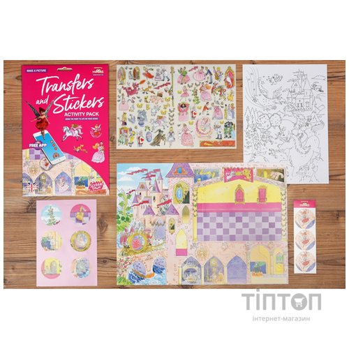 Набір для творчості Scribble down Набір перевідних наклейок з онлайн додатком Казка про принце (SD/21)