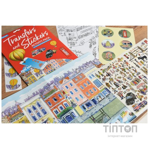 Набір для творчості Scribble down Набір перевідних наклейок з онлайн додатком Лондон (SD/19)