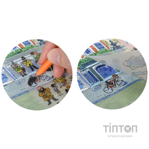 Набір для творчості Scribble down Набір перевідних наклейок з онлайн додатком Лондон (SD/19)