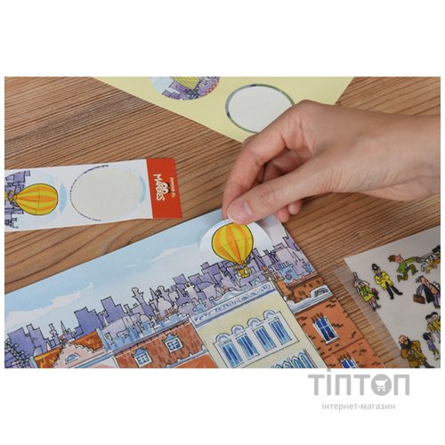 Набір для творчості Scribble down Набір перевідних наклейок з онлайн додатком Лондон (SD/19)