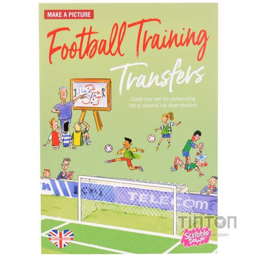 Набір для творчості Scribble down Перевідні наклейки Футбол (SD/16)