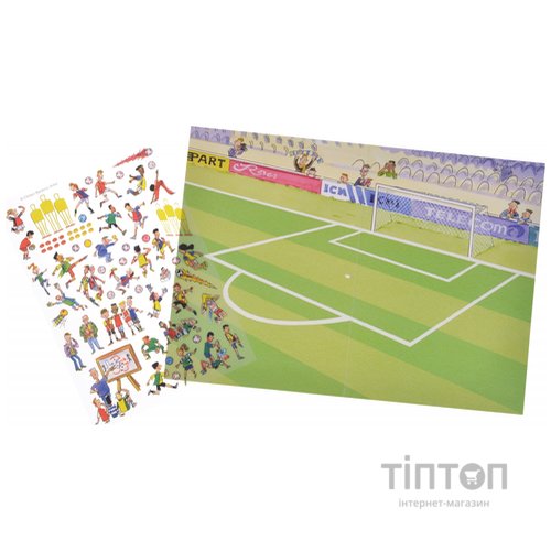 Набір для творчості Scribble down Перевідні наклейки Футбол (SD/16)