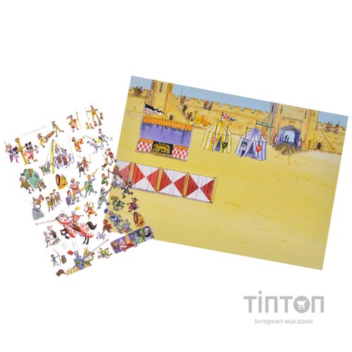 Набір для творчості Scribble down Перевідні наклейки Лицарі (SD/10)