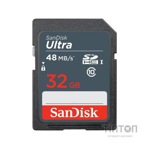 SD SanDisk Ultra 32GB Class 10 UHS-I 48MB/s