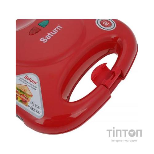 Сендвічниця Saturn ST-EC1082 Red