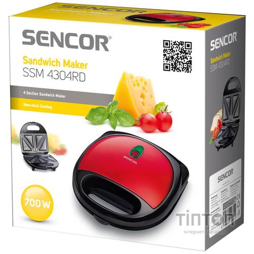 Сендвічниця Sencor SSM 4304 RD (SSM4304RD)