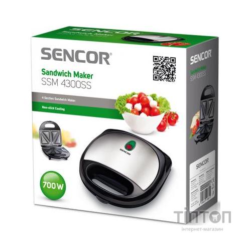 Сэндвичмейкер Sencor SSM4300SS