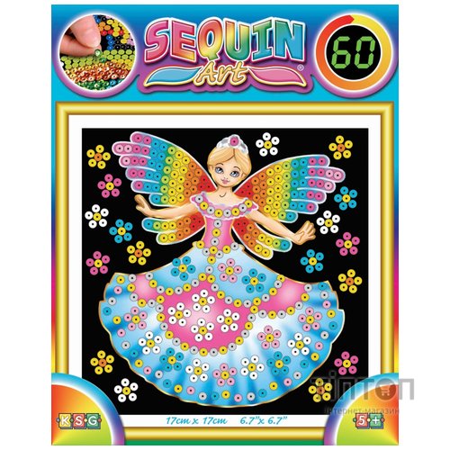 Набір для творчості Sequin Art 60 Fairy Princess (SA1336)