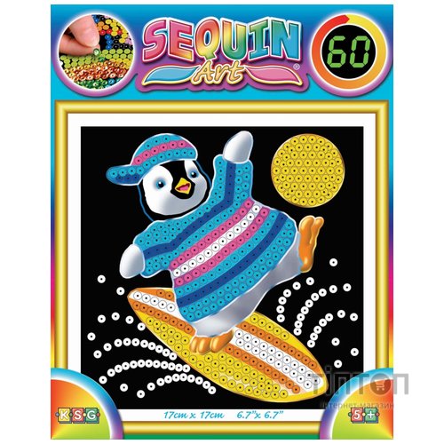 Набір для творчості Sequin Art 60 Penguin (SA1328)