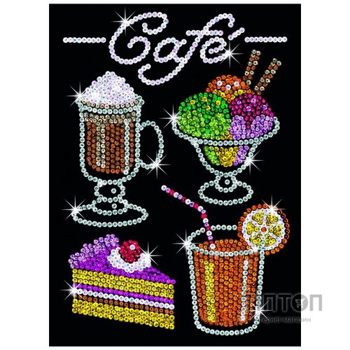 Набір для творчості Sequin Art BLUE Cafe (SA1424)