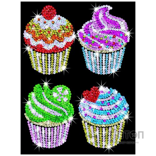Набір для творчості Sequin Art BLUE Cupcakes (SA1130)