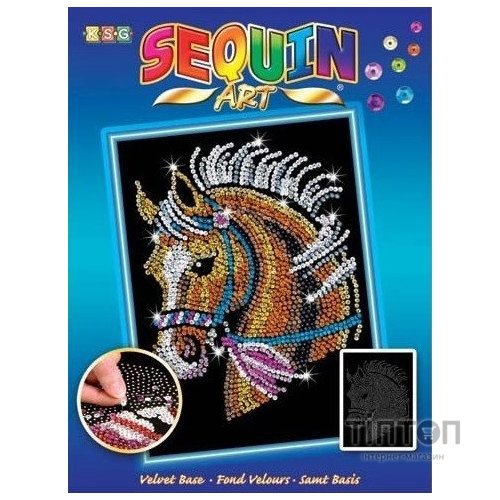 Набір для творчості Sequin Art BLUE Horse (SA1517)