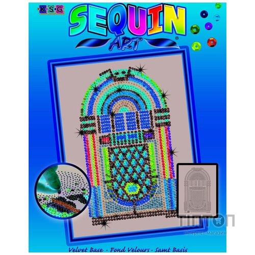 Набір для творчості Sequin Art ORANGE Jukebox (SA1515)