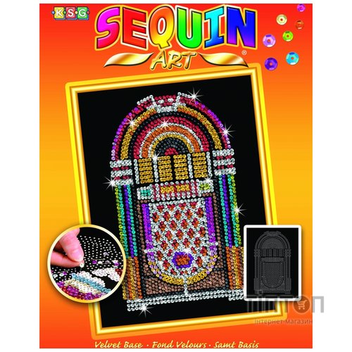 Набір для творчості Sequin Art ORANGE Jukebox (SA1515)