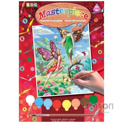 Набір для творчості Sequin Art PAINTING BY NUMBERS JUNIOR Fairies (SA0126)