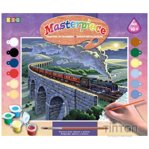 Набір для творчості Sequin Art PAINTING BY NUMBERS SENIOR Overnight Sleeper (SA0428)