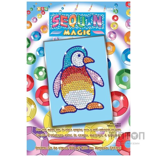 Sequin Art Набір для творчості Penguin