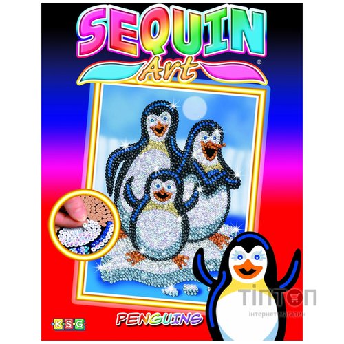 Набір для творчості Sequin Art RED Pepino Penguins (SA1503)