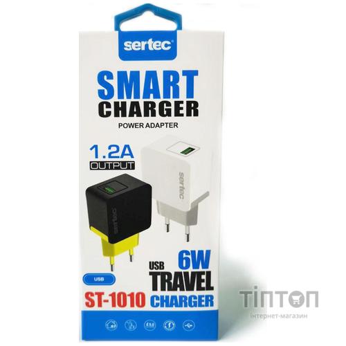 Зарядний пристрій Sertec micro USB