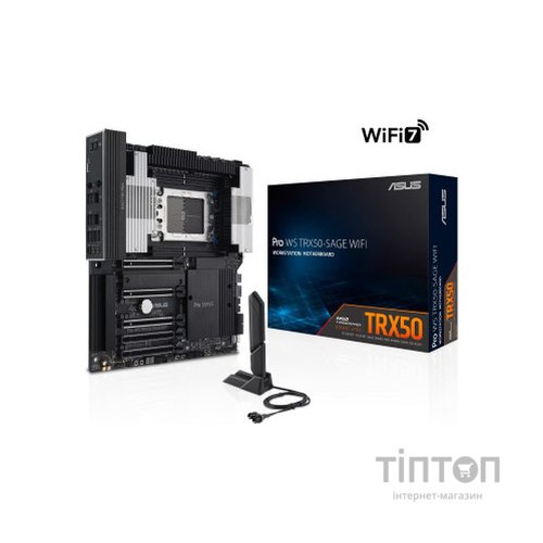 Серверна материнська плата ASUS PRO WS TRX50-SAGE WIFI sTR5 TRX50 4xDDR5 M.2 (90MB1FZ0-M0EAY0)
