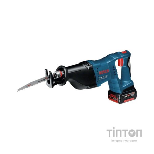 Шабельна пила Bosch GKS 18 V-LI + GBA 18 4,0 Ач + GAL 18V-40 (0.615.990.L6H)