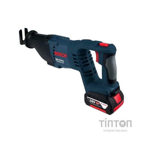 Шабельна пила Bosch GKS 18 V-LI + GBA 18 4,0 Ач + GAL 18V-40 (0.615.990.L6H)